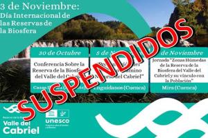 SUSPENDIDAS: Jornada final del proyecto: «zonas húmedas de la Reserva de la Biosfera del Valle del Cabriel y su vínculo con la población local»0